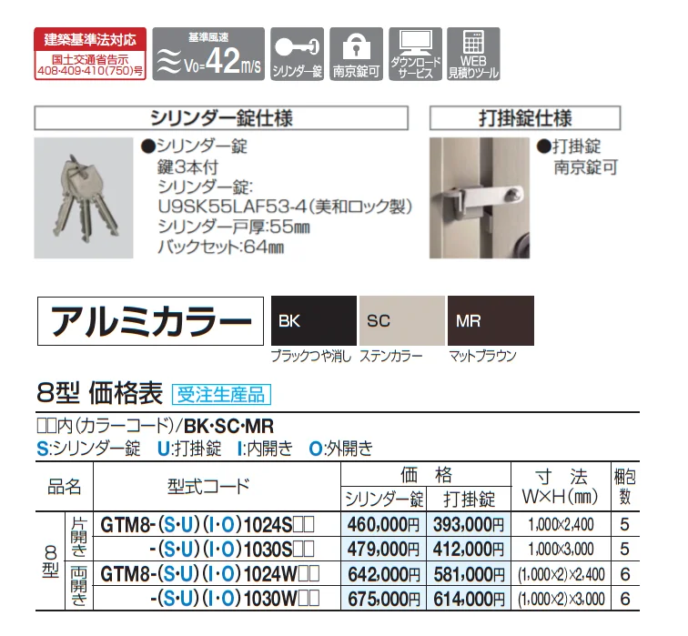 門扉 GTM8型(くぐり戸仕様)【2025年版】_価格_1