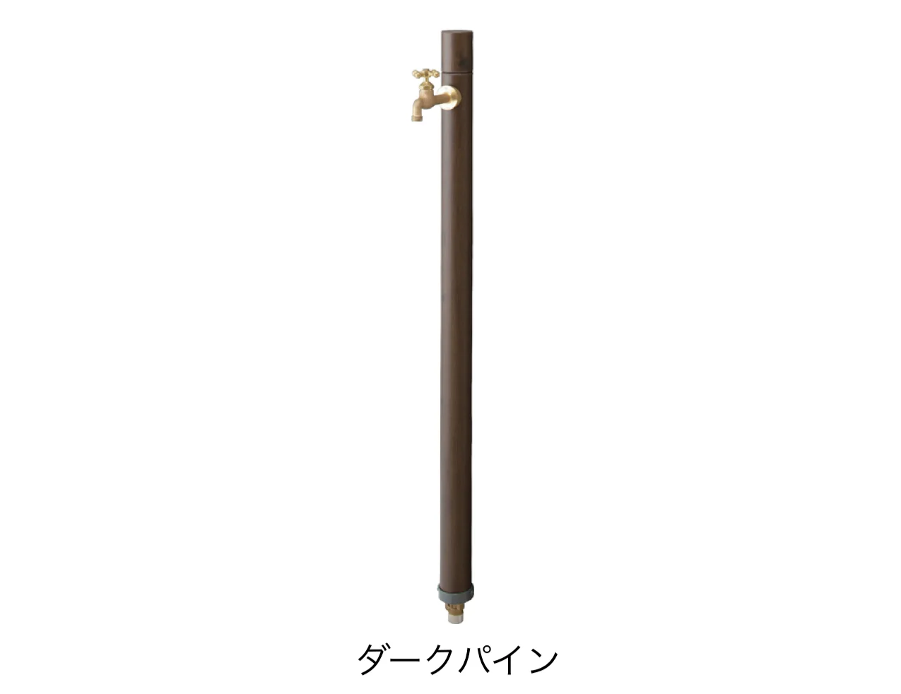 タカショーの「エバーアートウッド®︎不凍水栓柱」