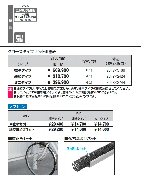 SLGR型 クローズタイプ【2025年版】_価格_1