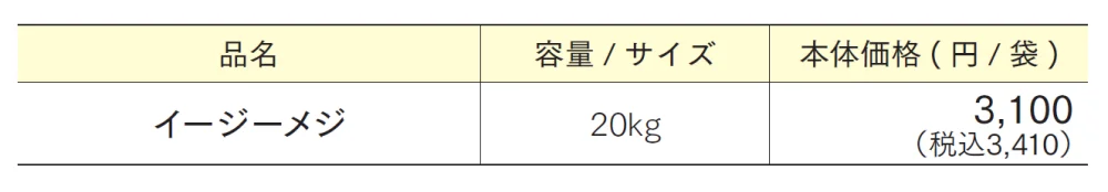 イージーメジ【2024年版】_価格_1