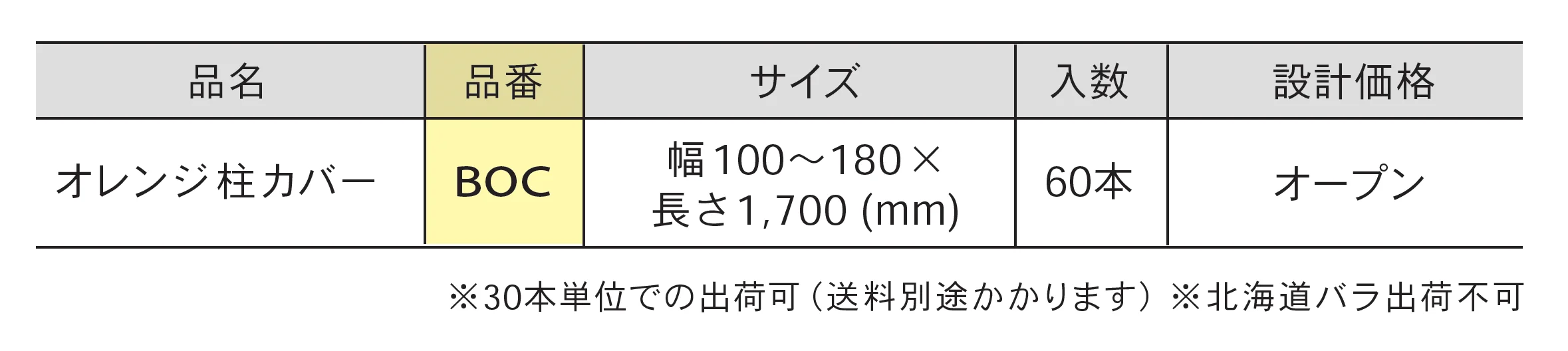 オレンジ柱カバー_価格_1