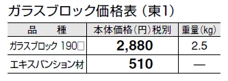 ガラスブロック【2024年版】_価格_1
