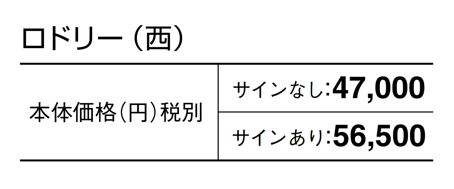 ロドリー_価格_2