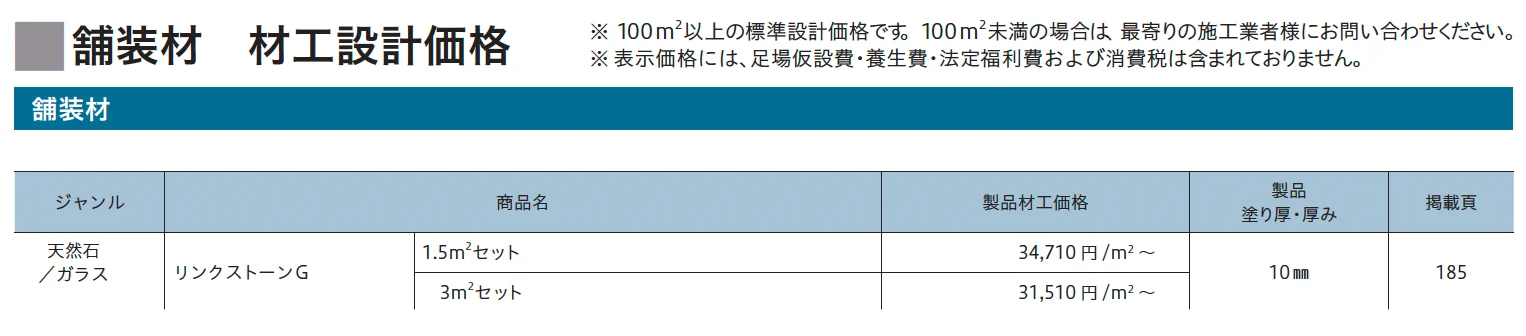 リンクストーンG_価格_1