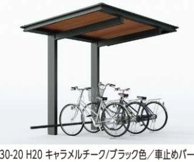 YKK APの「ルシアス サイクルポート 750タイプ 単体セット/奥行連結セット【2023年版】」のサブ画像3