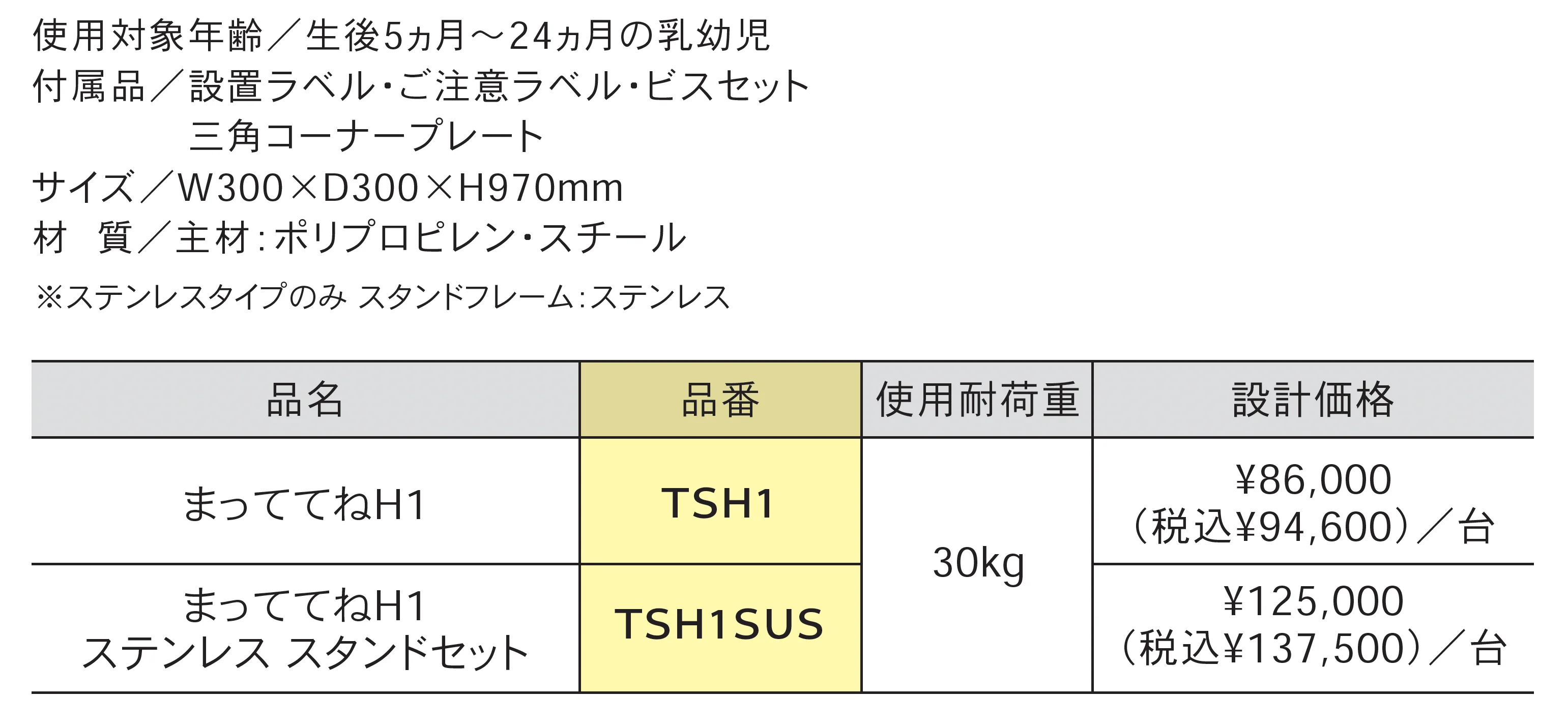 トイレスペース(TS)シリーズ まっててね®H1<平面・コーナー兼用>_価格_1