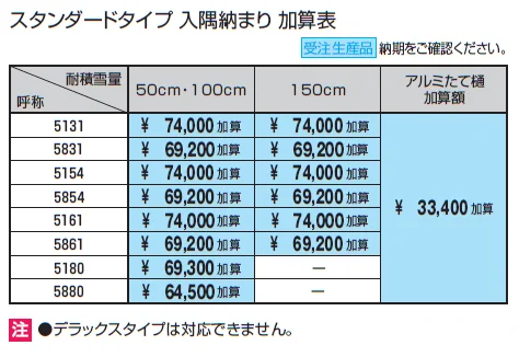 スカイリードZ スタンダードタイプ（延長梁）【2024年版】_価格_2