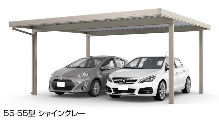LIXILの「カーポートSW 900タイプ 2台用」のサブ画像7
