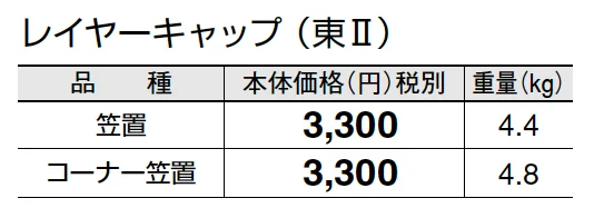 レイヤーキャップ【2025年版】_価格_2
