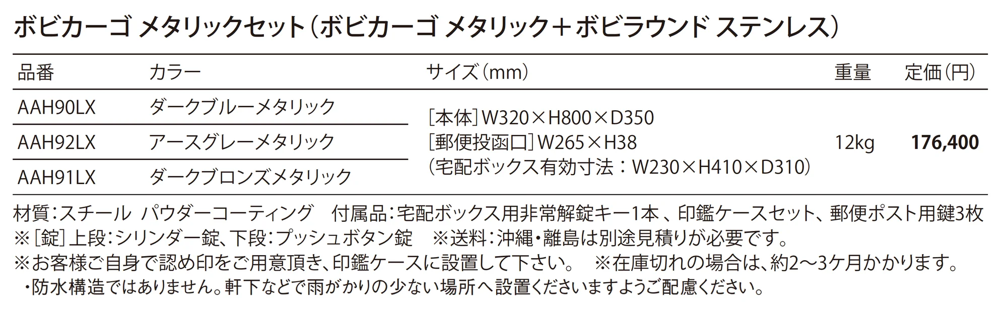 ボビカーゴ メタリックセット bobi Cargo Metallic Set_価格_1