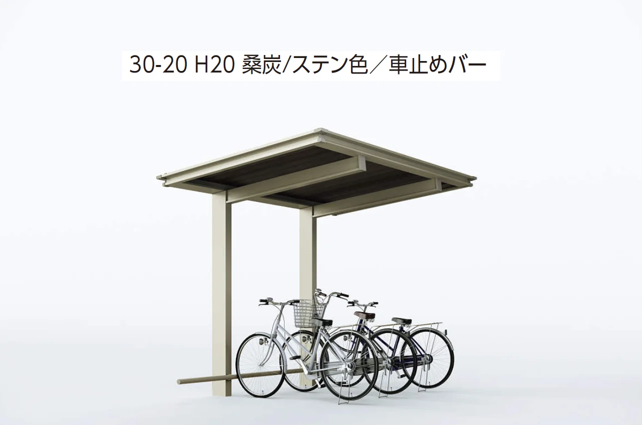YKK APの「ルシアス サイクルポート 750タイプ 単体セット/奥行連結セット【2024年版】」のサブ画像6