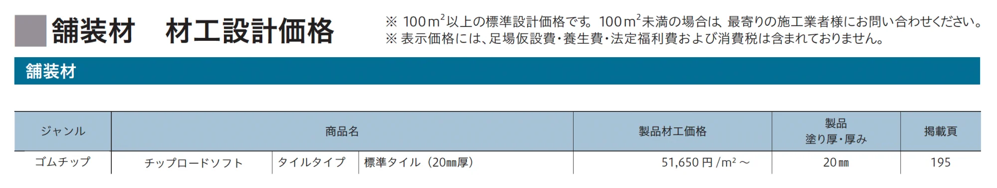 チップロードソフト(タイルタイプ)_価格_1