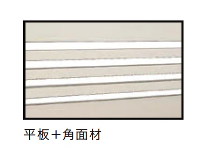 LIXILの「Dスクリーン(ユニット)横張り/平板(15mm×100mm)+角面材(20mm×30mm)」のサブ画像2
