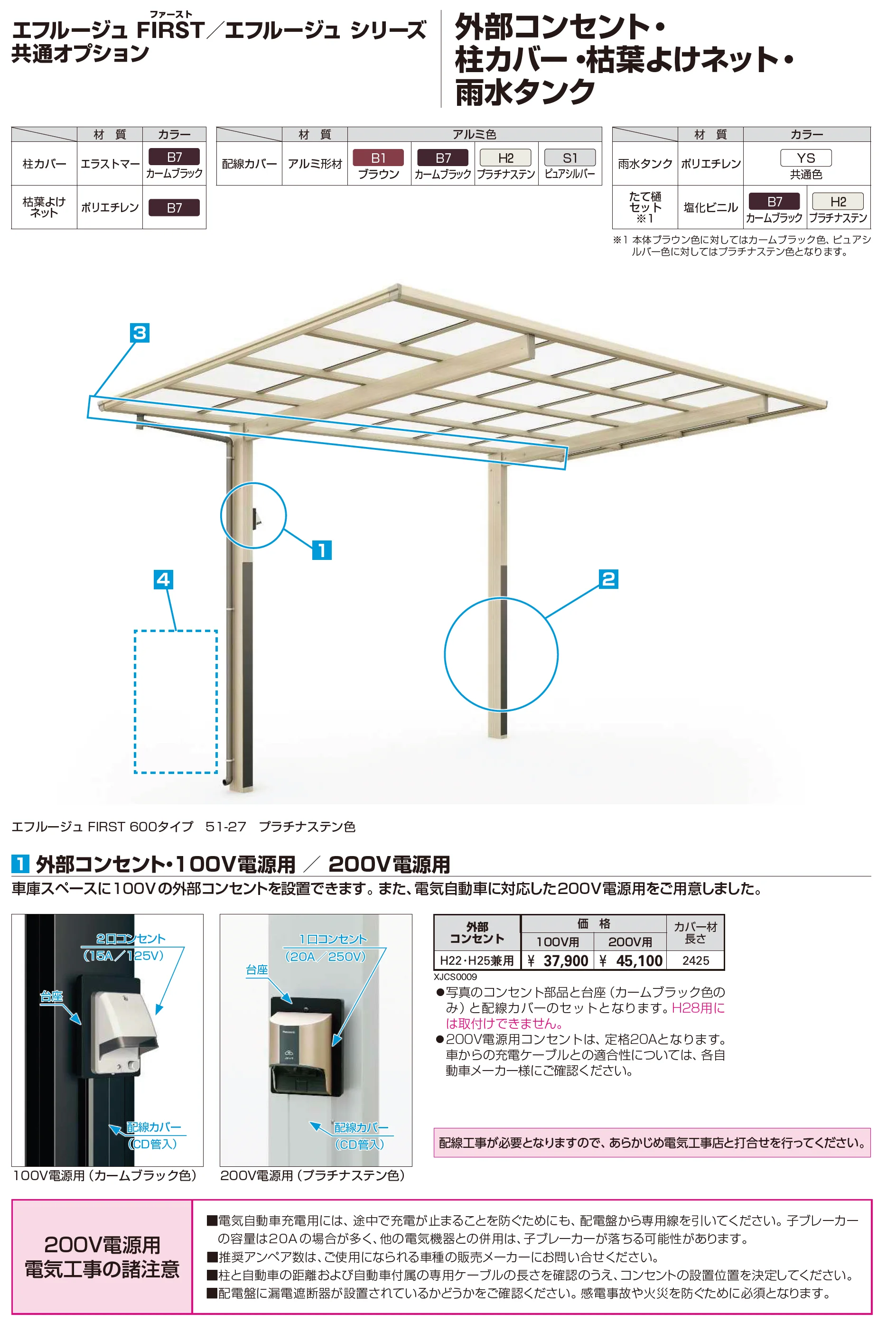 エフルージュ 3000タイプ 1台用(単体)_価格_9