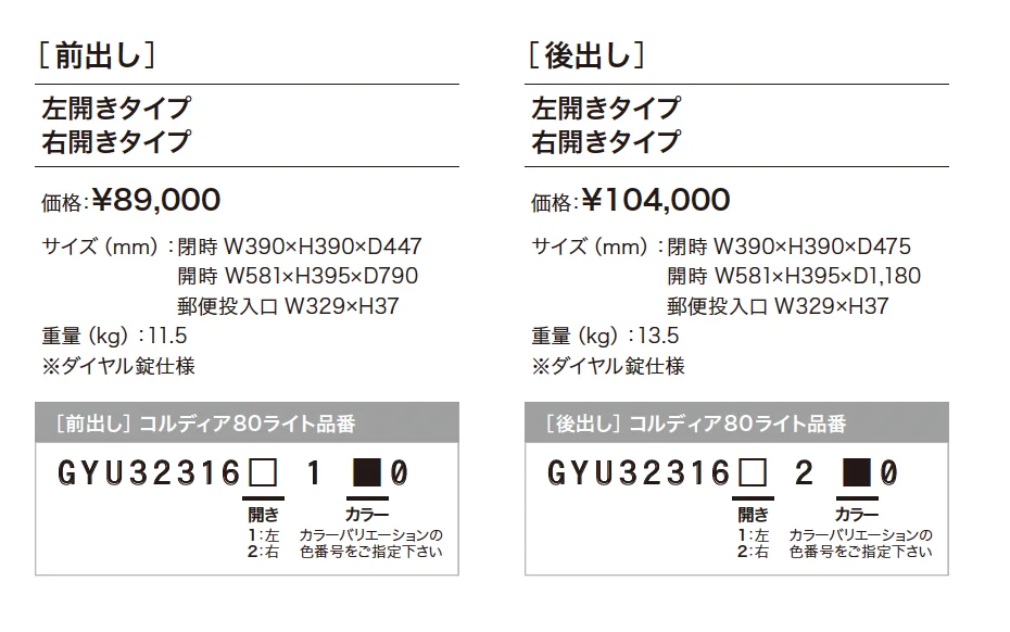 コルディア 80 ライト【2024年版】_価格_1