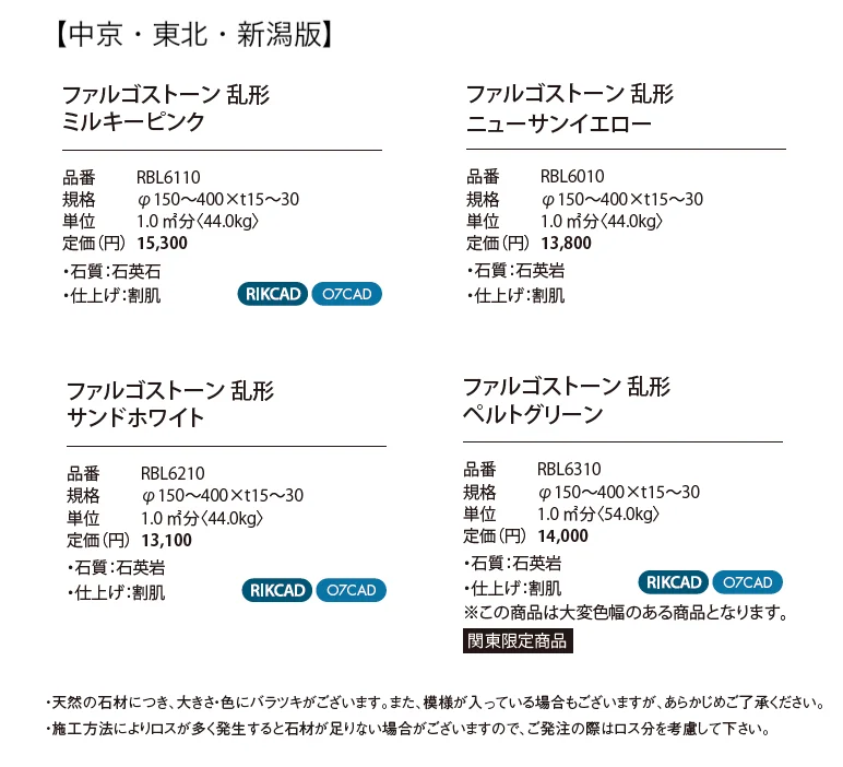 ファルゴストーン_価格_2
