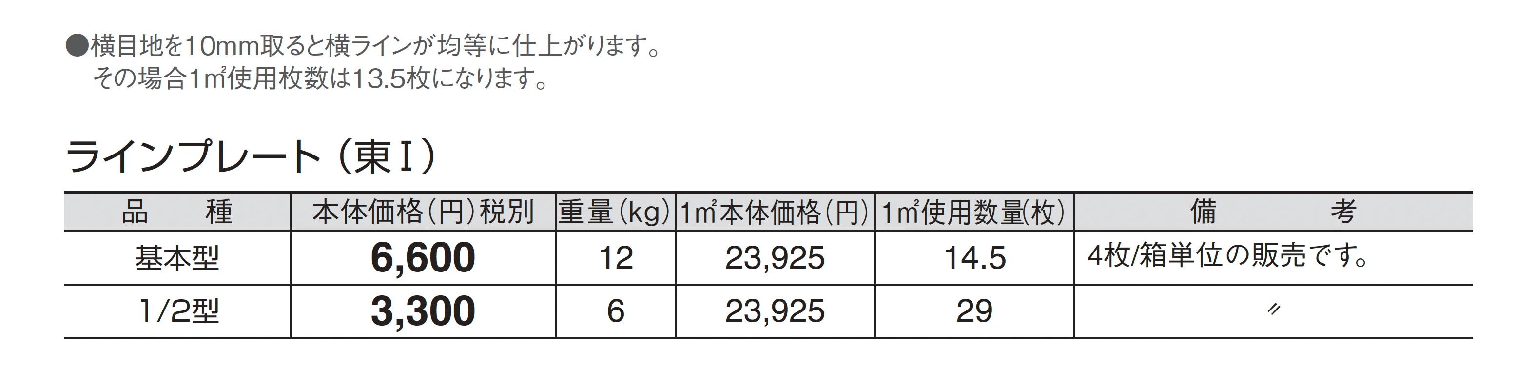 ラインプレート_価格_1