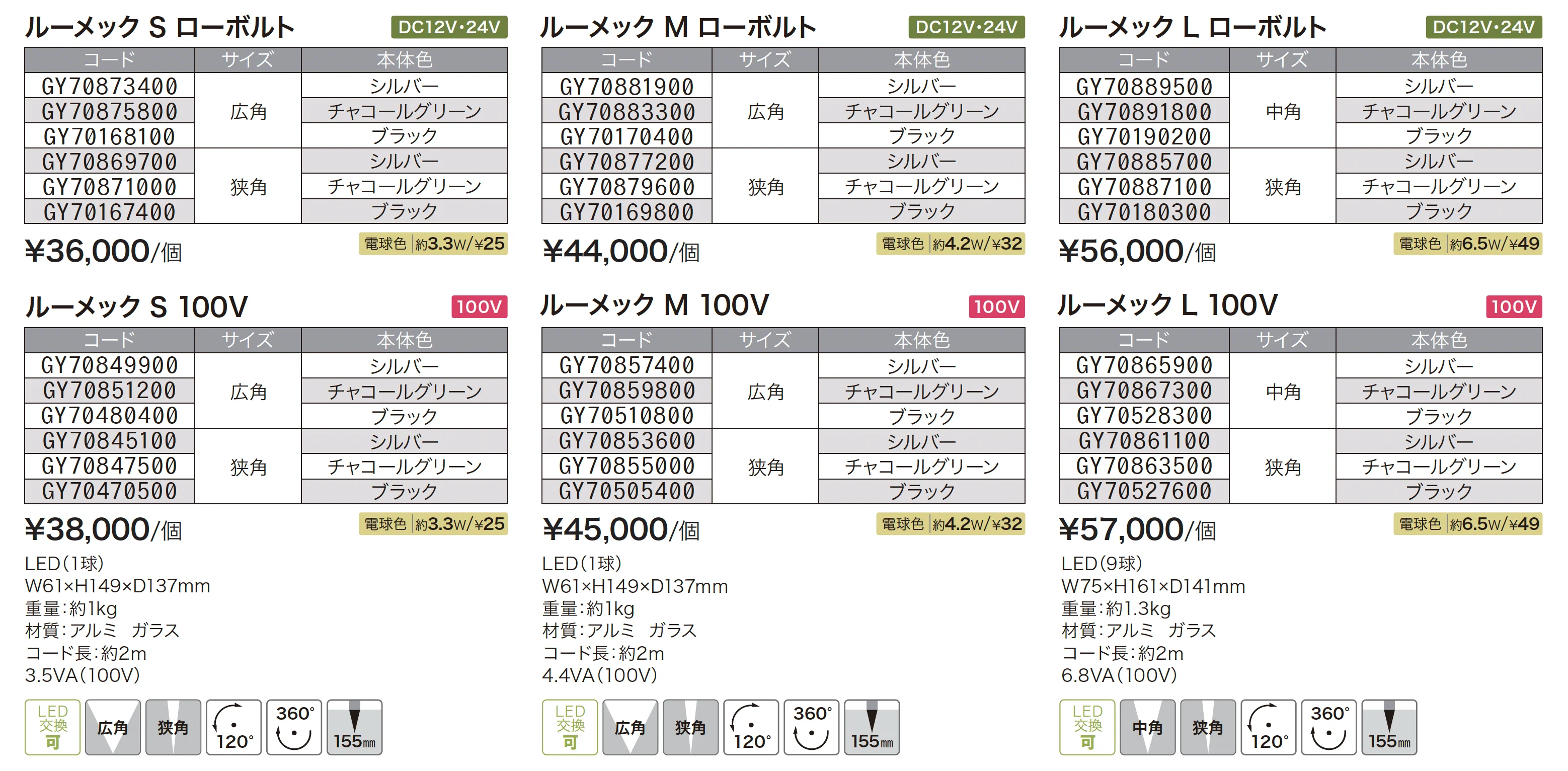 ガーデンアップライト ルーメック フランジ スパイク付_価格_1