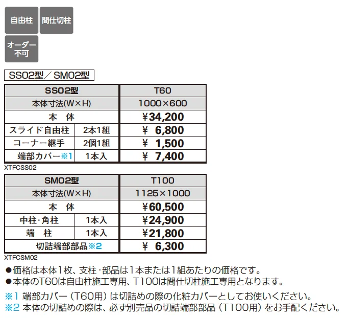 シャローネ フェンスSS02型/SM02型【2025年版】_価格_1