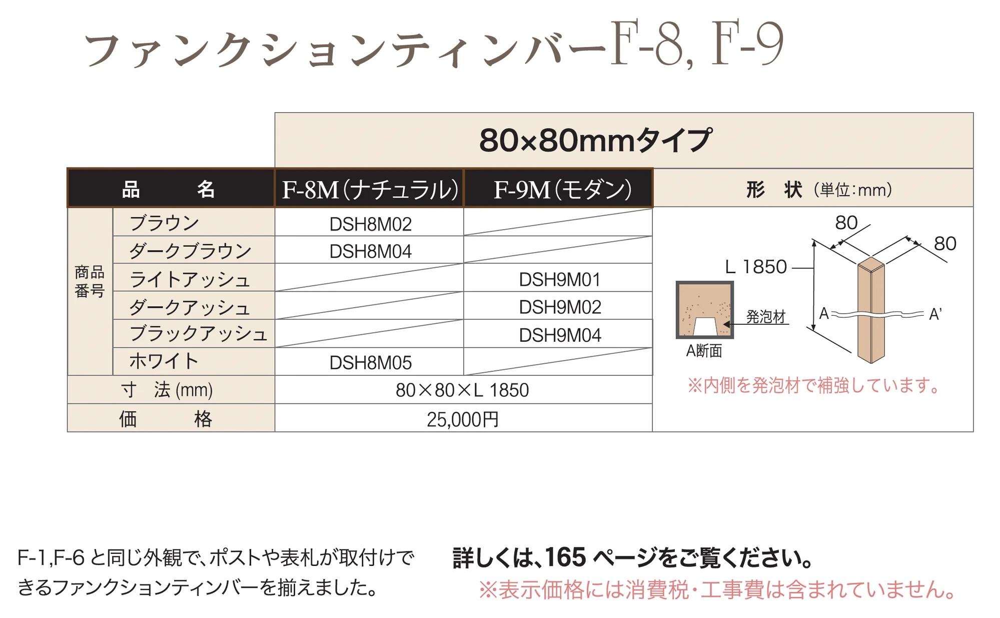 ファンクションティンバー_価格_1
