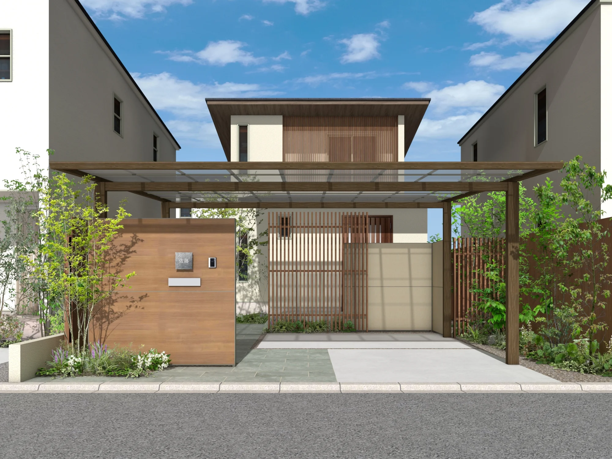 タカショーの「アートポート®︎ワイド」