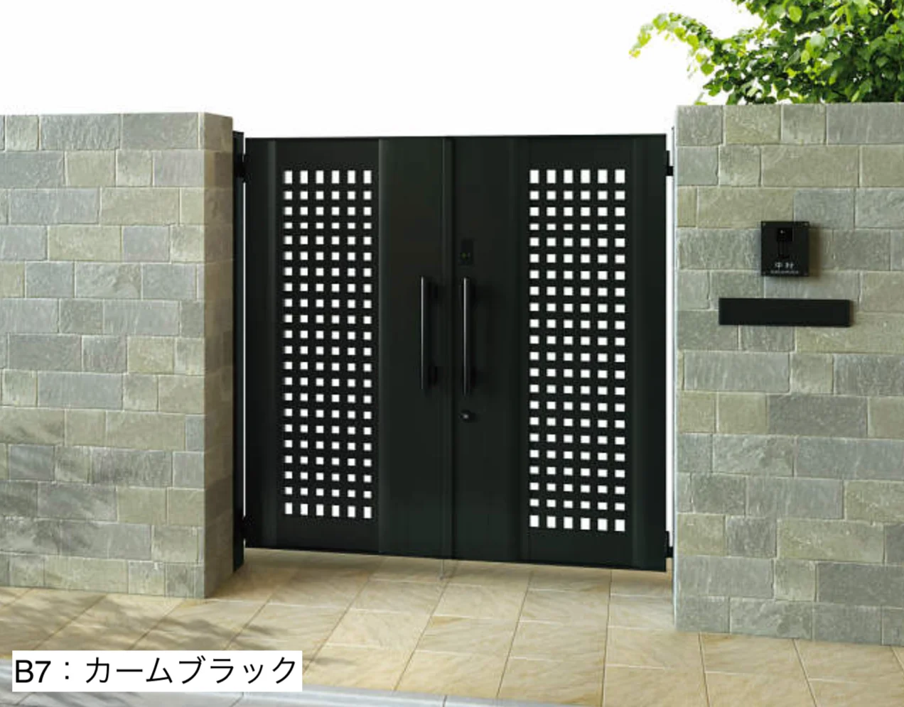 YKK APの「〔ピタットKey システム〕電気錠付 エクスティアラ 門扉シリーズ 3型【2023年版】」
