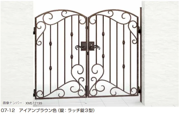 YKK APの「シャローネ 門扉 EC01型 唐草【2025年版】」のサブ画像1