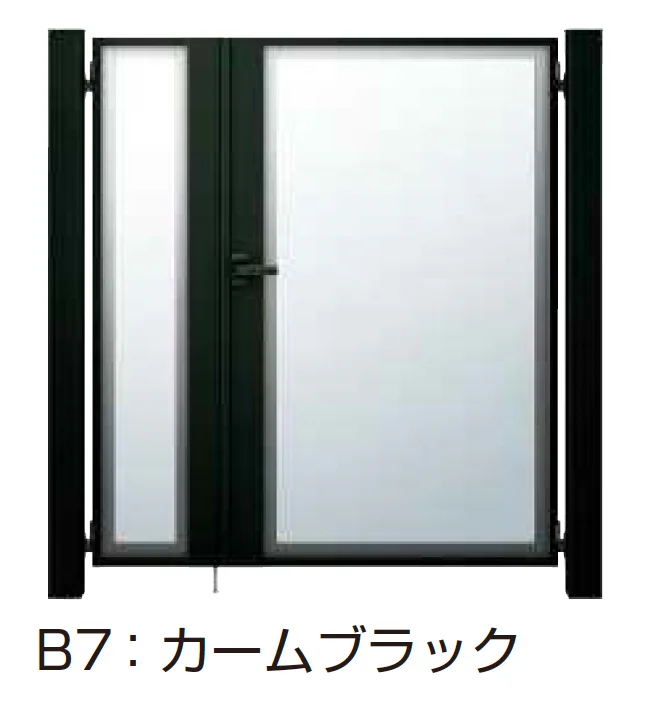 YKK APの「ルシアス 門扉 FP1型 ガラスパネル【2025年6月発売】【2025年版】」のサブ画像3