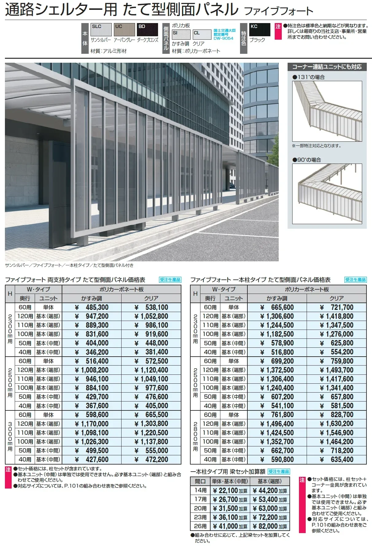 ファイブフォート 両支持タイプ 基本ユニット【2025年版】_価格_2