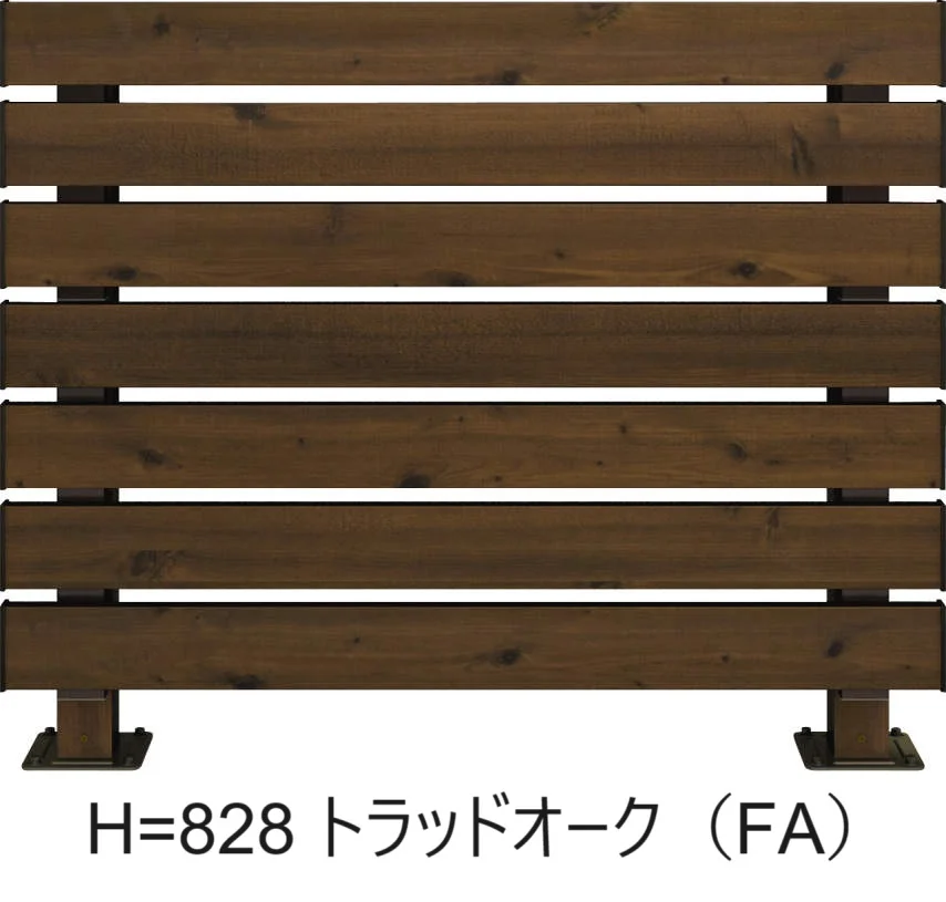 三協アルミの「ヴィラウッドフェンス 木調スクリーン【2024年版】」のサブ画像4