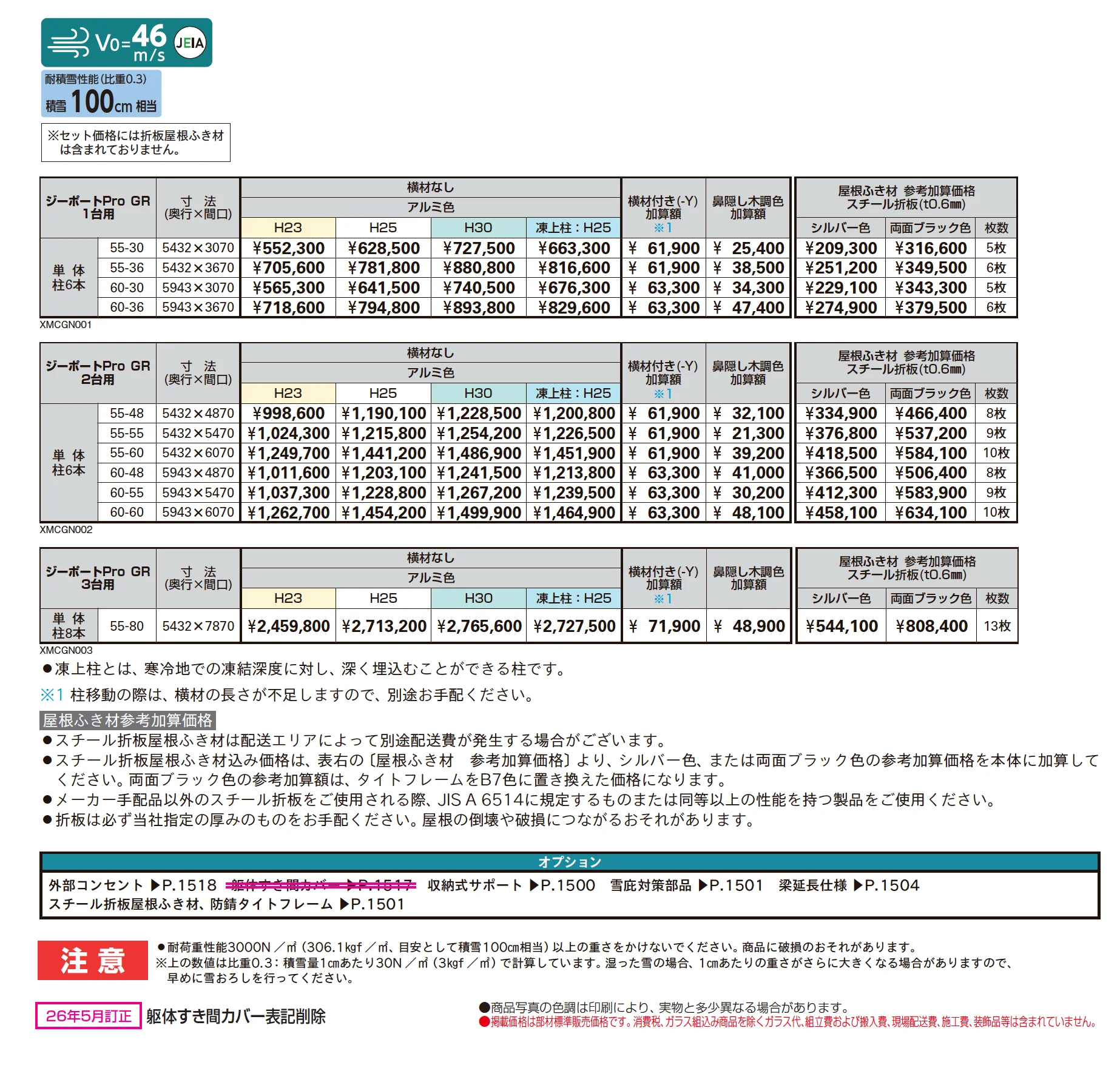 ジーポートPro GR 3000タイプ 1・2・3台用(単体)_価格_1