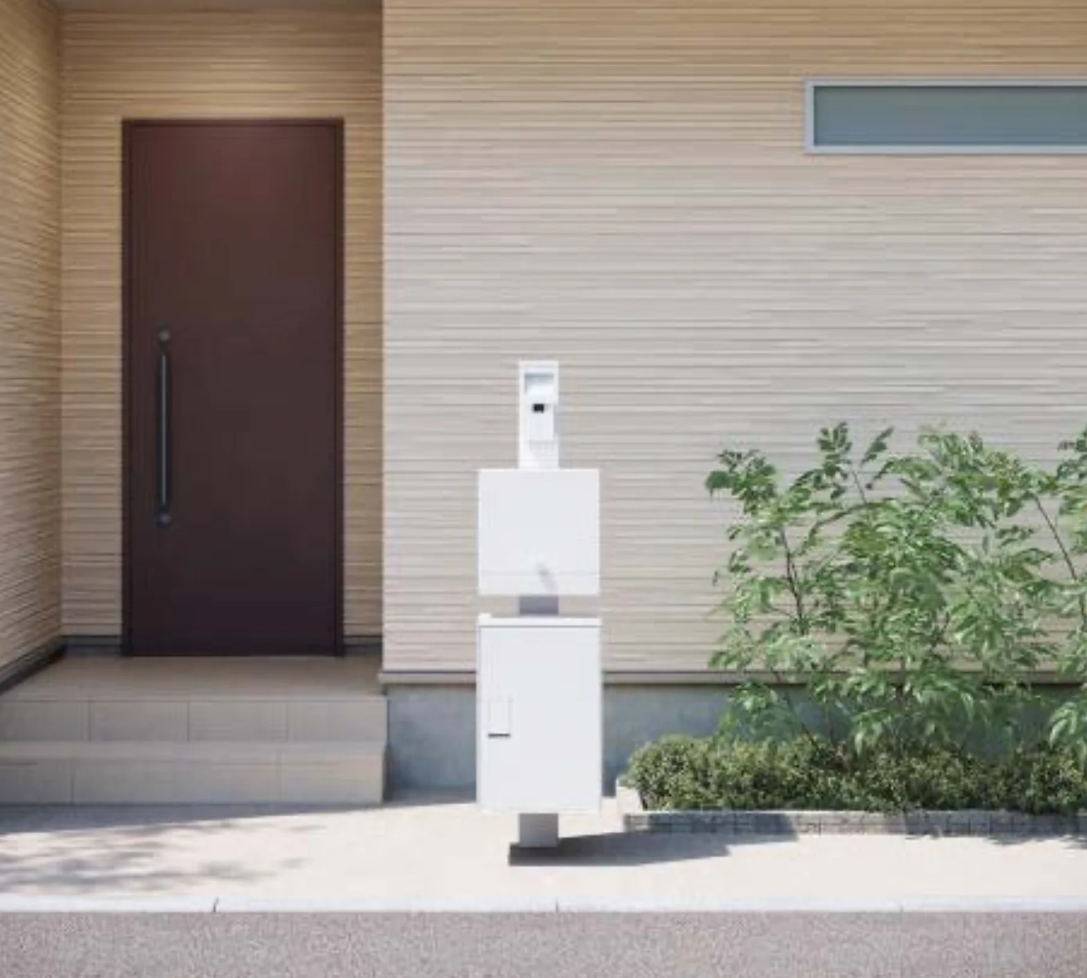 EXDECOの「ナスタボックスライト 門柱タイプ Nasta Box LIGHT」