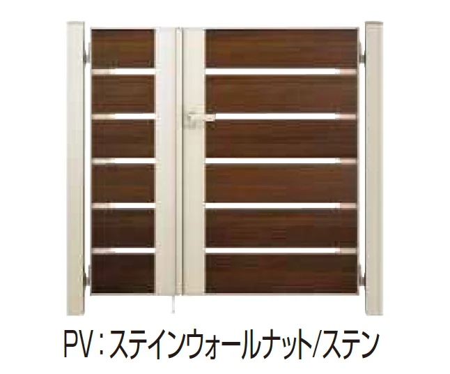 YKK APの「ルシアス 門扉 YS4型 横スリット【2025年6月発売】【2025年版】」のサブ画像6