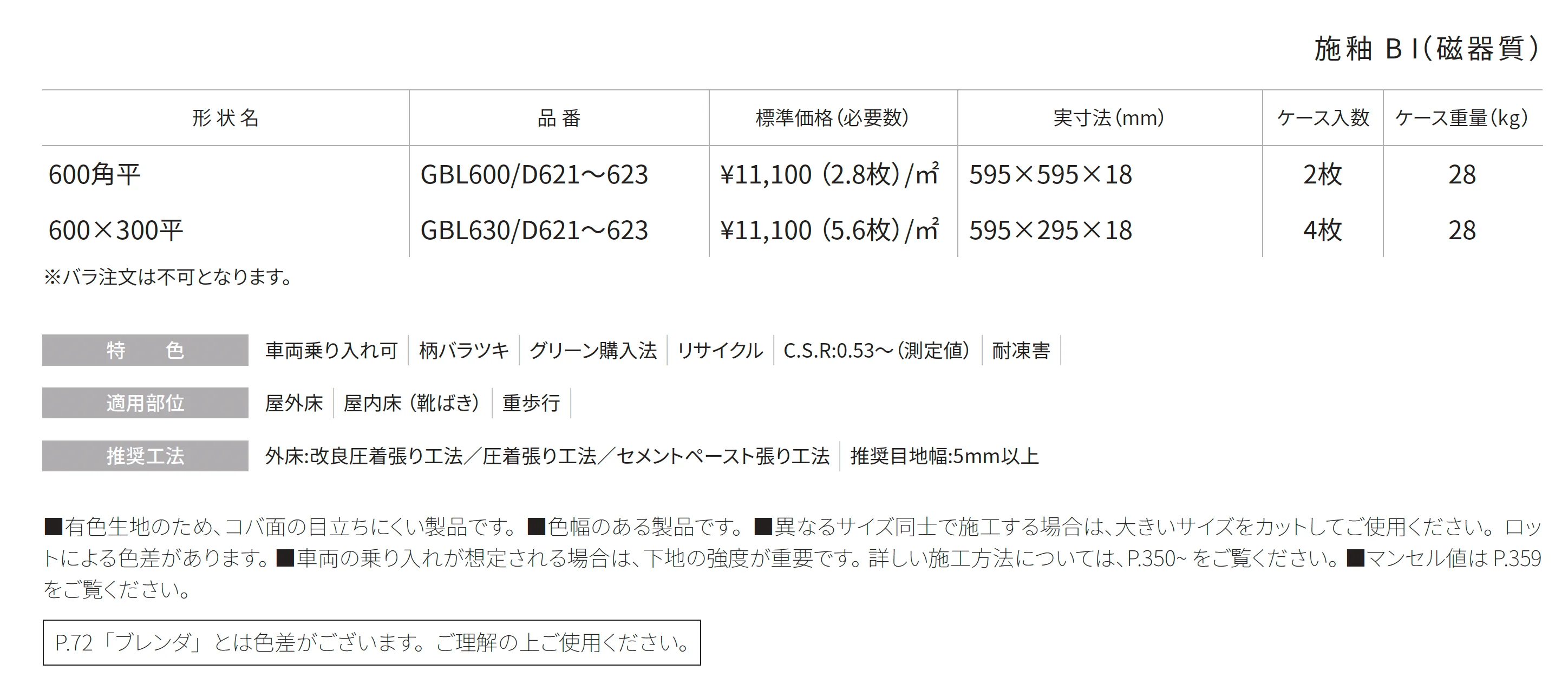 Gブレンダ(グラン舗石)【8月発売】_価格_1