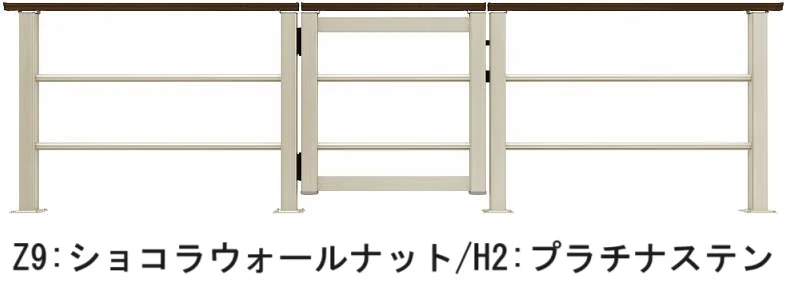 YKK APの「ルシアス デッキ門扉B03型【2024年版】」のサブ画像3