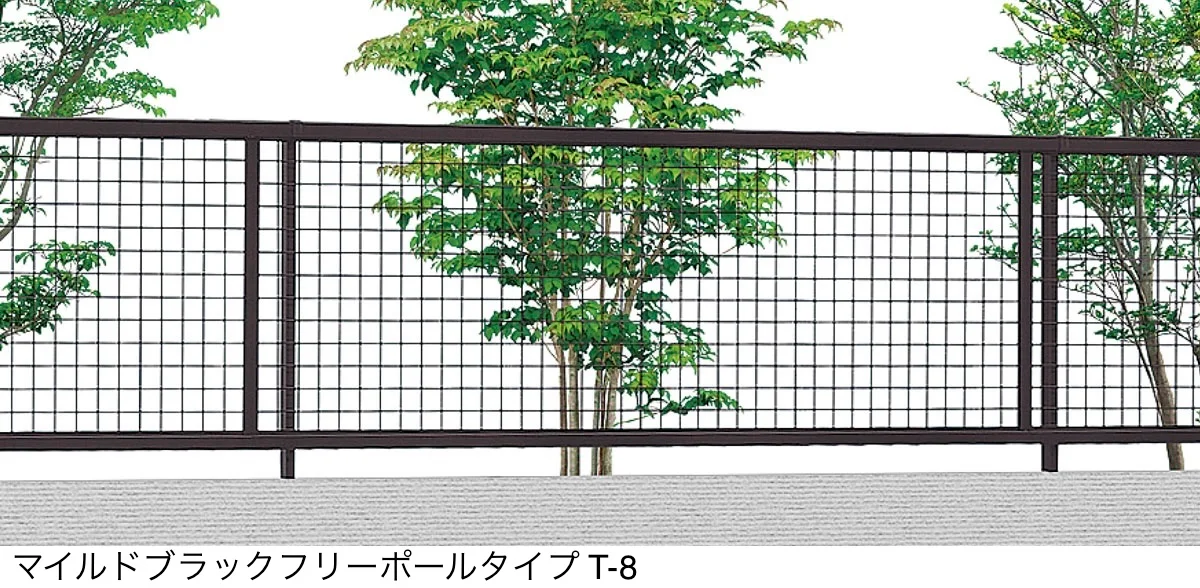 LIXILの「アルメッシュフェンス 3型」