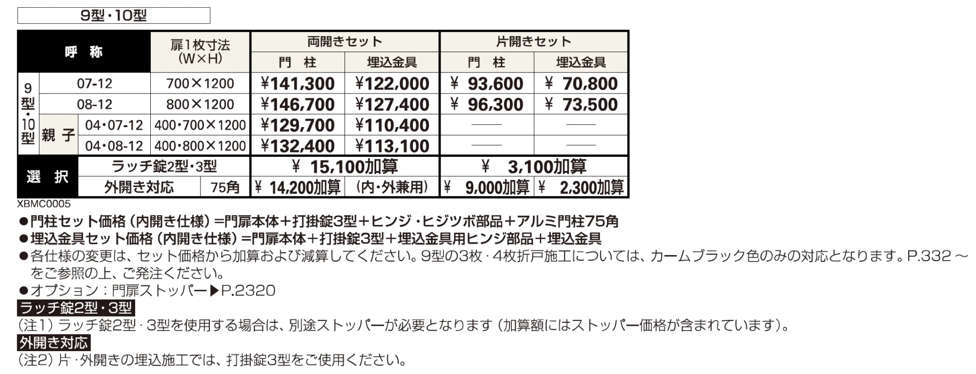 トラディシオン 門扉10型【2023年版】_価格_1