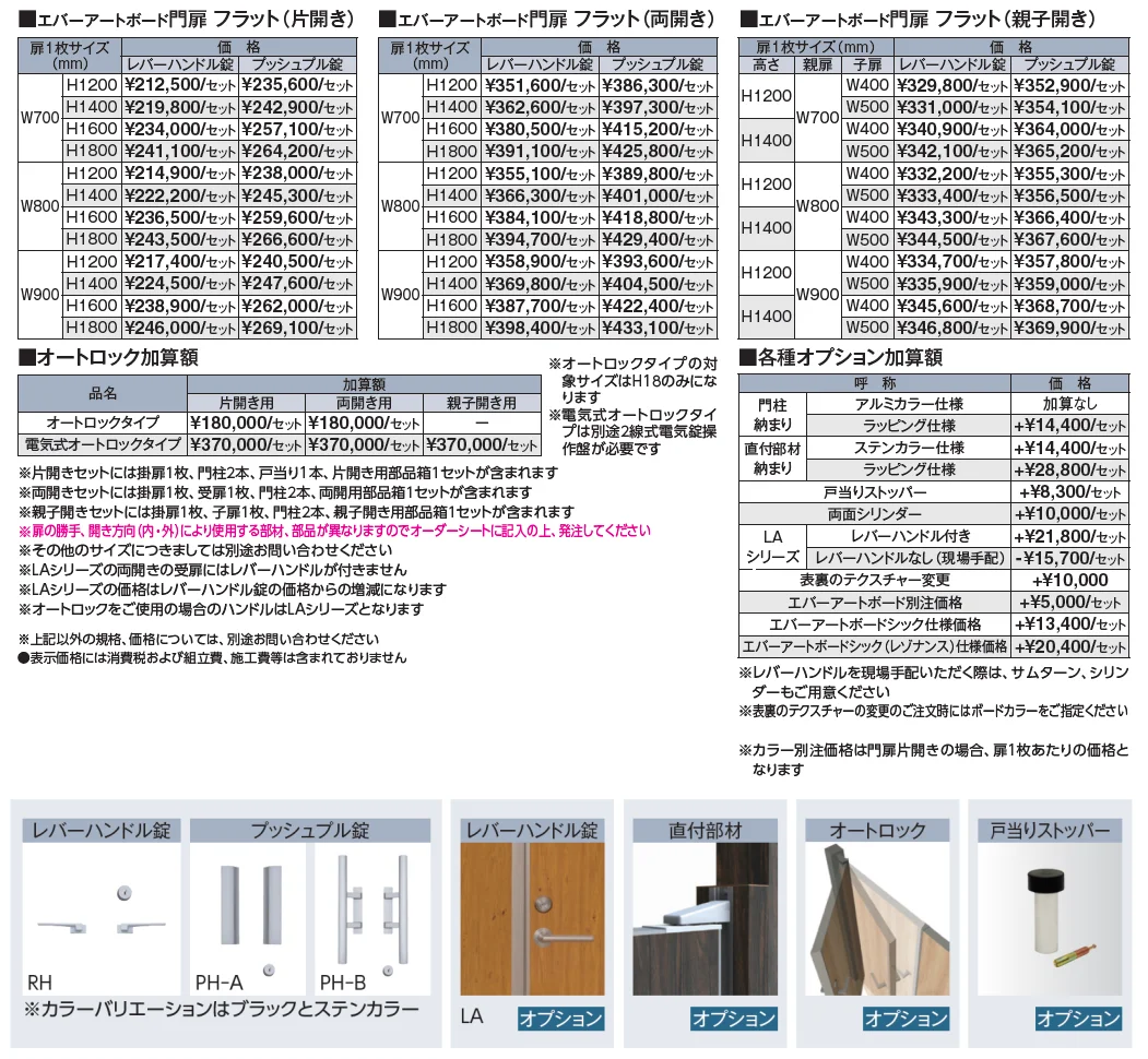 エバーアートボード門扉®︎ フラット【2024年版】_価格_1