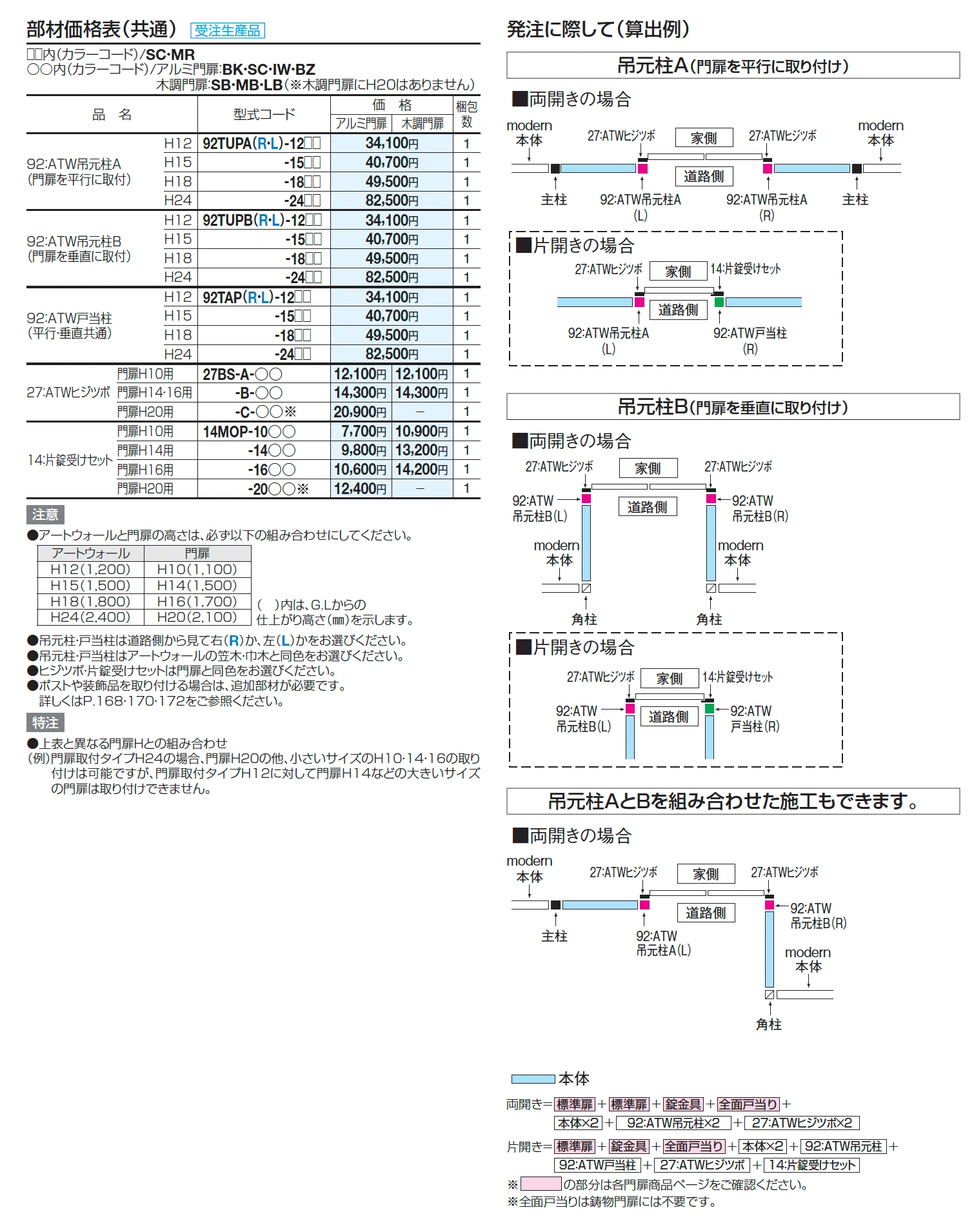 アートウォールmodern 門扉取付タイプ【2025年版】【廃番】_価格_2