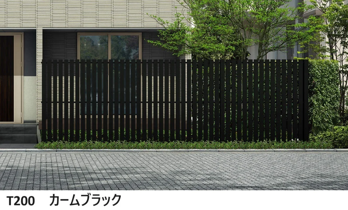 YKK APの「ルシアス スクリーンフェンス S04型 たて板格子【2025年版】」のサブ画像1
