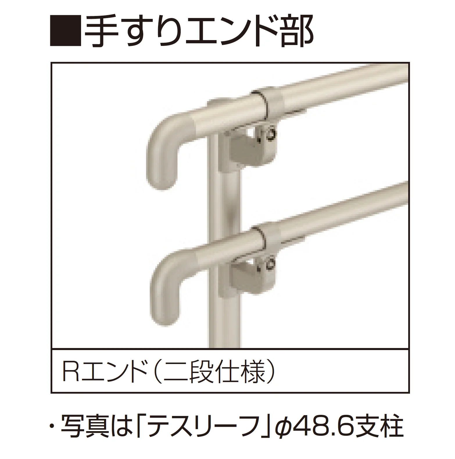 三協アルミの「テスリーフ ラグフォート仕様 一段仕様/二段仕様」のサブ画像2