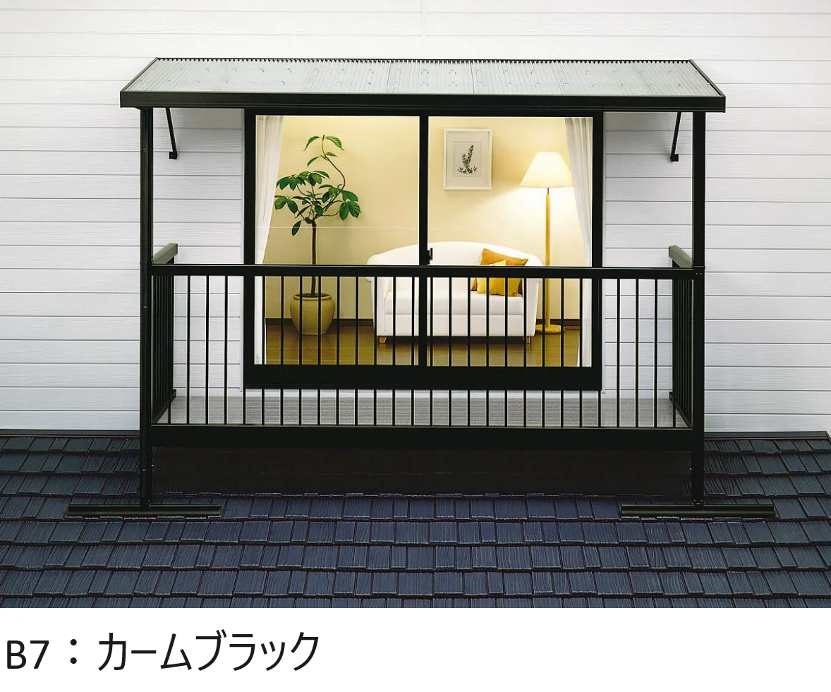 YKK APの「ルシアス バルコニー対応波板屋根 2TC-6型【2024年版】」のサブ画像1