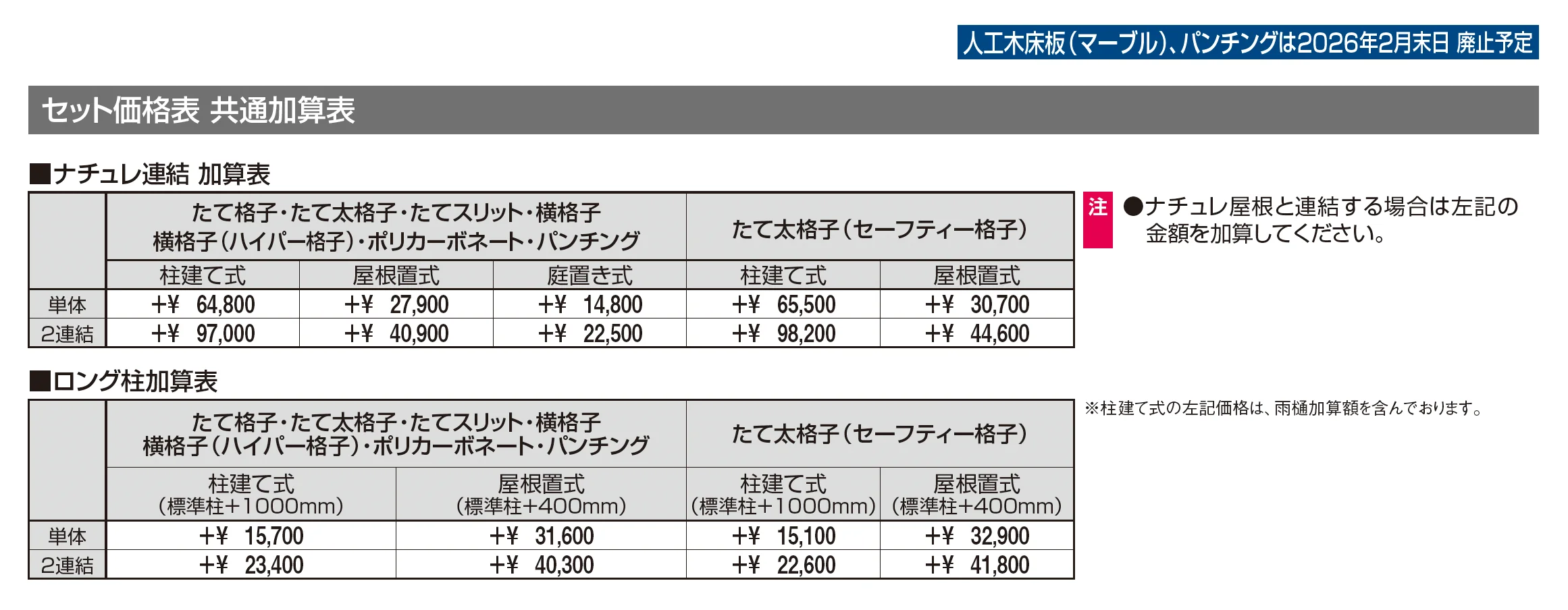 オルネ(庭置き式 たて太格子〈フロントオープン)【2025年10月価格改訂版】_価格_2