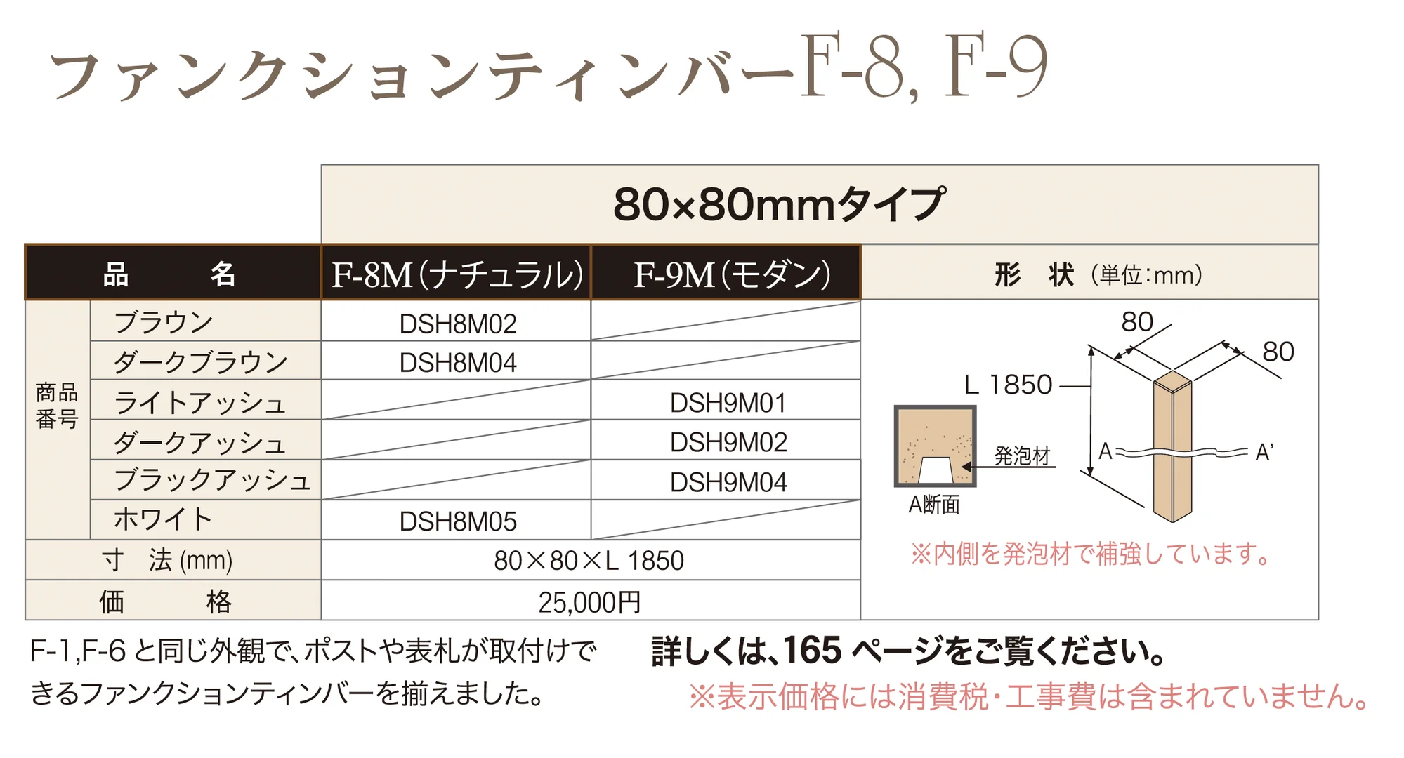ファンクションティンバー_価格_1