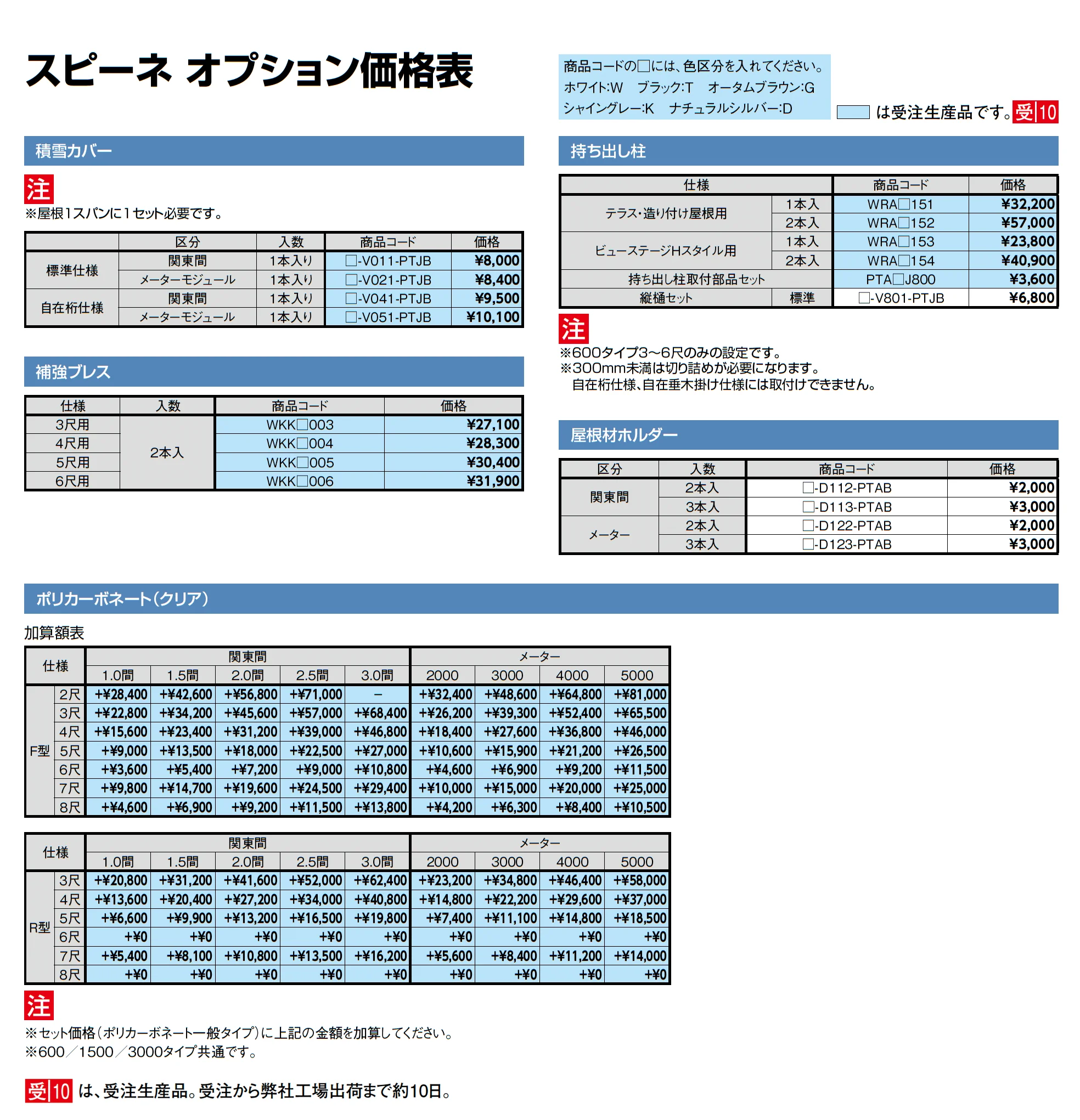 スピーネ F型 ルーフタイプ 関東間_価格_6
