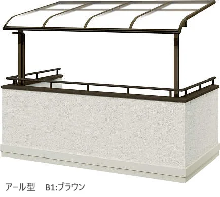 YKK APの「ソラリア 躯体バルコニー屋根 壁付納まり【2024年版】」のサブ画像7