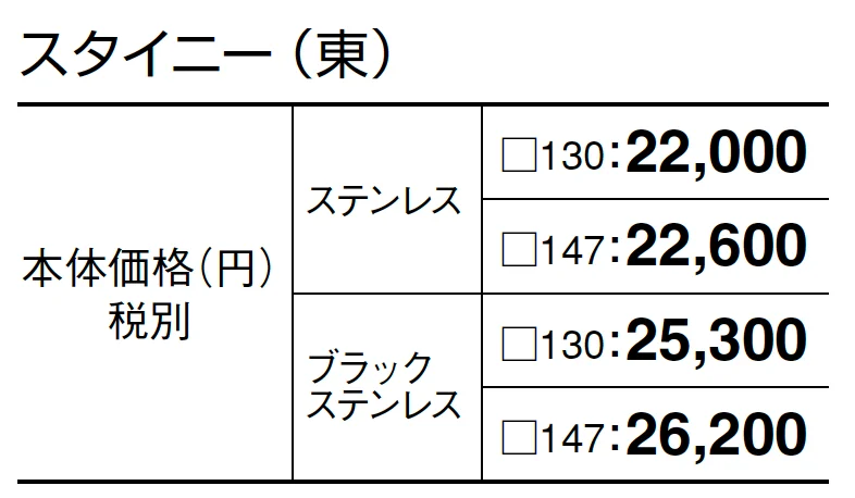スタイニー【2024年版】_価格_1