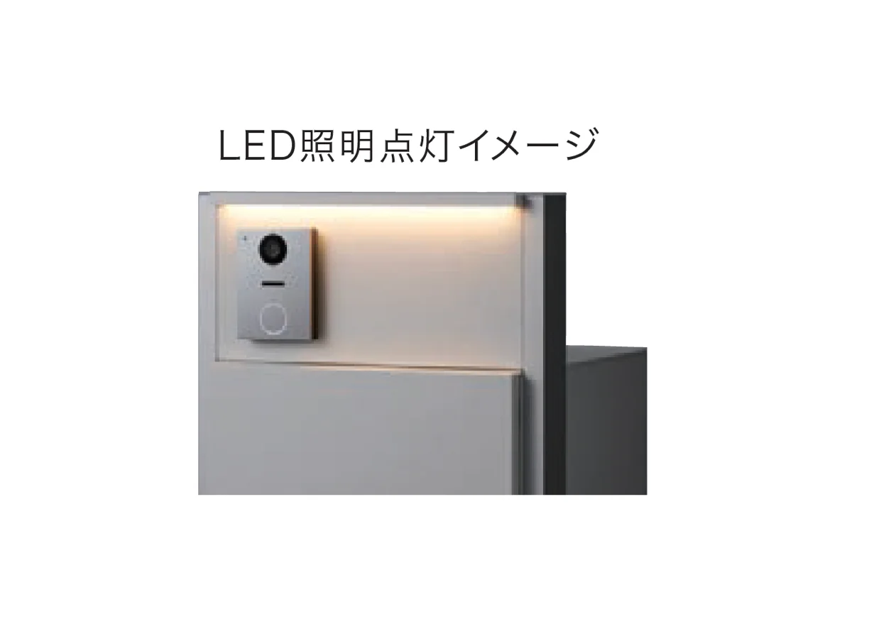 ナスタの「Nasta Box+POST 門柱ユニットタイプ」のサブ画像5