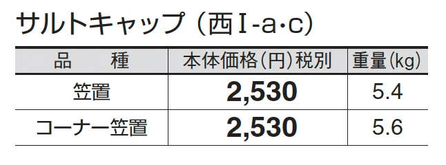 サルトキャップ_価格_3