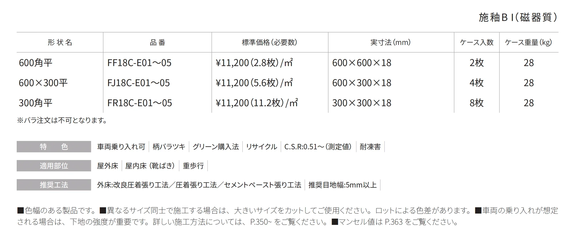 ルイーダ(グラン舗石) Luida_価格_1